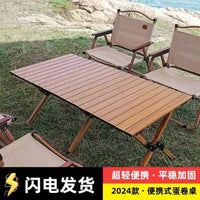 Portable Ultralight Aluminum Alloy Folding Camping Table for Picnic & Outdoor Activities
