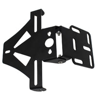 Motorcycle Adjustable License Plate Holder with Tail Light & Turn Signals