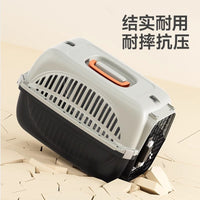 Portable Pet Carrier for Cats and Small Dogs, Airline Approved Travel Crate with Anti-Stress Design