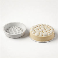 Large Single-Cavity Round Silicone Mold for Mousse Cake, Dessert, and Handmade Soap