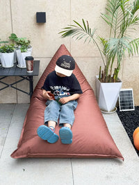 Outdoor Waterproof Bean Bag Lounger Chair for Beach Camping Garden Patio