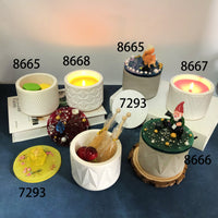 DIY Silicone Mold for Cement Plaster Succulent Planters and Resin Crafts