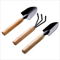 Gardening Tool Set for Potted Plants - Trowel, Rake, Shovel