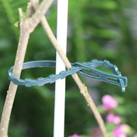 Reusable Plant Twist Ties for Garden Shrubs, Trees, Vines, and Tomato Stems - Climbing Support Clips