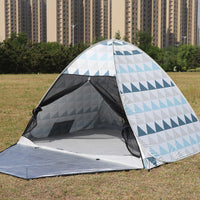 Automatic Pop-Up Beach Tent for Camping and Outdoor Activities, UV Protection, Waterproof
