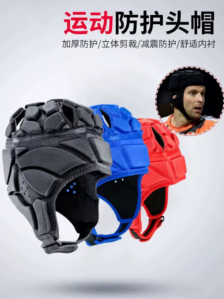 Rugby Goalkeeper Helmet Padded Headguard for Training and Protection
