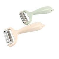 3-in-1 Dolphin Shaped Stainless Steel Swivel Peeler for Fruits and Vegetables