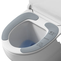 Waterproof Toilet Seat Cushion Pads for All Seasons, Reusable Adhesive Toilet Seat Covers