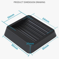 Chair Caster Floor Protector Pads for Office and Gaming Chairs