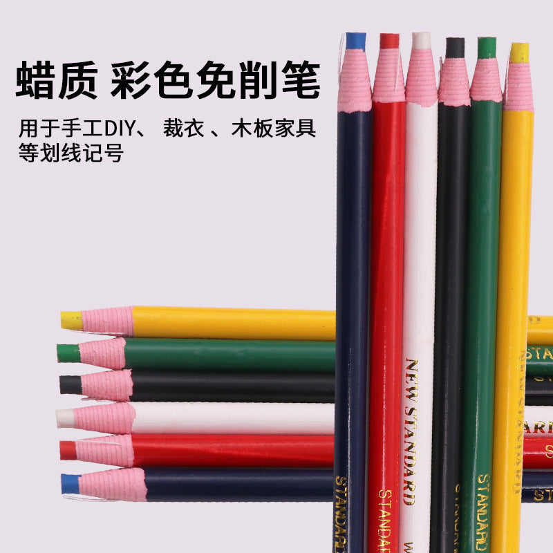 Peel-Off China Marker Grease Pencil for Fabric Marking and Crafting