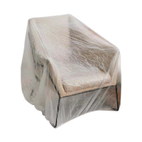 Disposable Elasticized Furniture Sofa Dust Cover Plastic Film for Moving and Storage