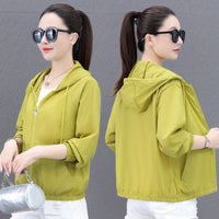 Women's Sun Protection Hoodie, Quick-Dry Ice Silk, Lightweight for Summer Outdoor Activities
