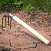 Garden Hoe Rake Cultivator Tool for Loosening Soil