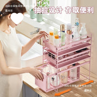 Multi-layer Pull-out Storage Rack for Under Sink Kitchen Organization