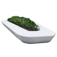 UHPC Terrazzo Concrete Outdoor Stool Prefabricated Art Concrete Bench