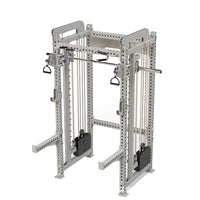 Stainless Steel Power Rack Smith Machine with Squat Stand and Bench Press for Gym Training
