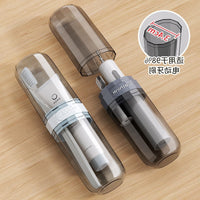 Portable Travel Toothbrush Holder and Mouthwash Cup Set
