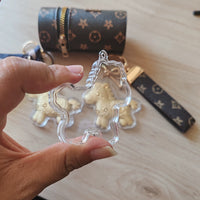 Acrylic Horse Keychain Pendant Shell for Bags