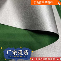 Waterproof Silver-Coated Polyester Fabric for Outdoor Covers and Awnings