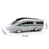 Kids Transforming High-Speed Train Robot Toy Action Figure