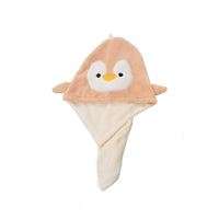 Coral Fleece Hair Drying Cap, Super Absorbent Turban Towel for Quick Dry, Soft Cartoon Design