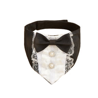 Tanpopo Pet Wedding Bandana with Hook and Loop Fastener