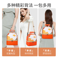 Portable Breast Milk Cooler Bag for Working Moms, Insulated Breast Pump Storage Tote
