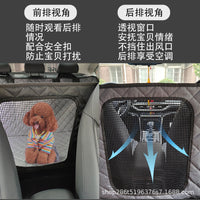 Pet Car Seat Cover for Backseat, Waterproof and Dirt-Resistant Dog Car Mat