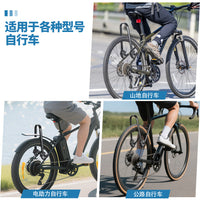 Bicycle Front Fork Bag Rack, Aluminum Alloy Stable Frame for Pannier Bag, Anti-Shake, Universal