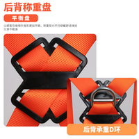 Clem Five-Point Full Body Safety Harness for Outdoor Work and Fall Protection