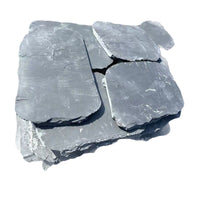 Irregular Bluestone Stepping Stones for Garden Paths and Lawns