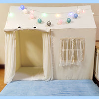 Thickened Canvas Kids Play Tent House Indoor Outdoor Princess Playhouse Toy Gift