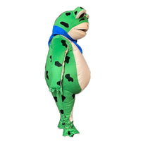 LED Inflatable Frog Mascot Costume for Performances and Parties