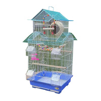 Elevated Villa Bird Cage Breeding Cage Wholesale Myna Parrot Cage New Foldable Pet Cage Cross-border