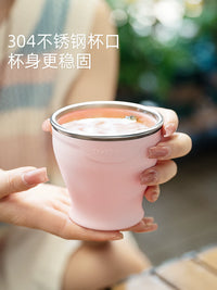 Collapsible Silicone Travel Cup - Portable Folding Mug for Coffee, Tea, and Mouthwash