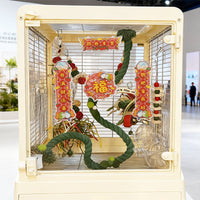 Acrylic Parrot Chinese New Year Couplets for Cages - Spring Festival Decorations