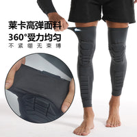 Padded Compression Knee Sleeve for Sports, Cycling, and Basketball - Breathable Honeycomb Anti-Collision Protection