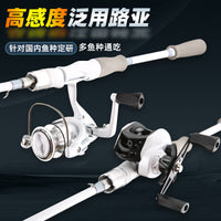 Beginner Lure Fishing Rod and Reel Combo Set for Freshwater and Saltwater