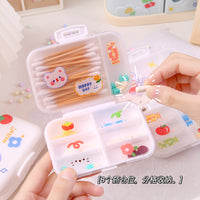 Portable Travel Pill Organizer with Multiple Compartments