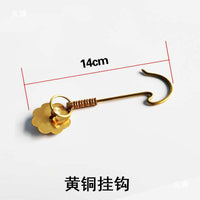Bird Cage Hooks and Accessories Set for Thrush and Other Birds - Bamboo and Iron Options