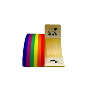 Large Wooden Pilates Balance Board for Core Training and Yoga Fitness