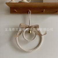 Nordic Style DIY Woven Wind Chime Wall Hanging Decor for Home & Kids' Room, Gift Idea