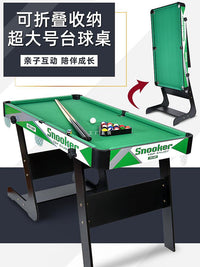 Kids' Large Mini Indoor Billiards Pool Table Set for Home, Desktop Parent-Child Toy for Boys and Adults 6-10 Years Old