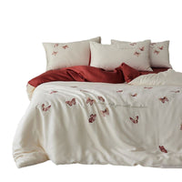 Cartoon Tencel Lyocell Bedding Set, Silky Cool Touch, Summer Duvet Cover & Sheet Set