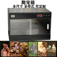 Reptile Terrarium PVC Breeding Box for Lizards, Tortoises, Snakes, and Geckos with Temperature Control