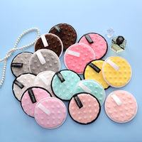 Reusable Round Microfiber Makeup Remover Pads
