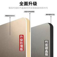 Carbon Crystal Board Metal Wall Panel Bamboo Charcoal Wood Decorative Mirror Finish Anti-Collision Board