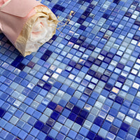 Hot Melt Ice Porcelain Jade Mosaic Tiles for Living Room, Hotel, and Pool Decor