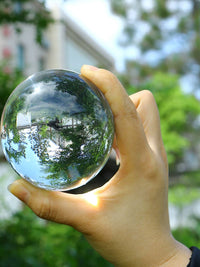 Crystal Ball Display Stand Metal Sphere Holder with Concave Base for Ornaments