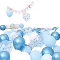 Blue Series Balloon Set for Kids' Birthday Parties & School Events